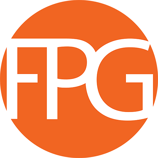 Franchise Performance Group (FPG) logo featuring white FPG lettering inside an orange circular design.